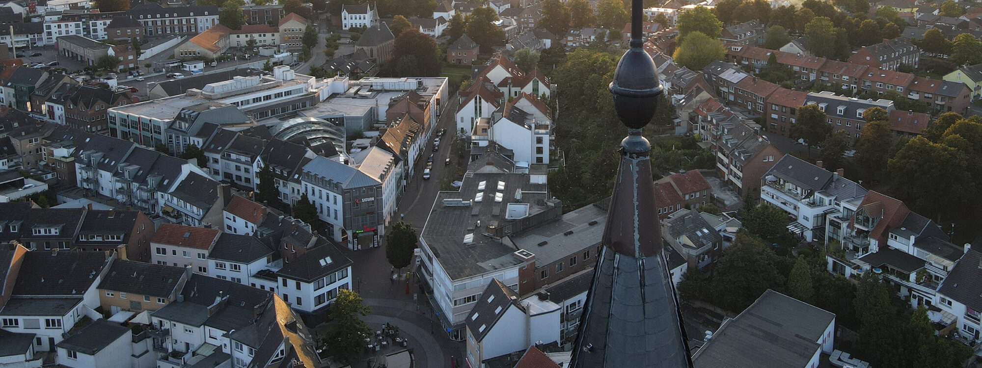 Blick auf die Innenstadt